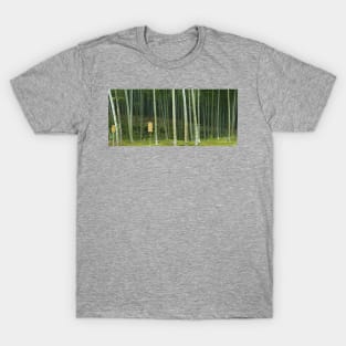 Bamboo Forest Panorama - Japan T-Shirt